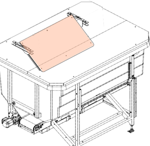 Deflector inside the preform hopper [2067] | Sidel - Options and Upgrades