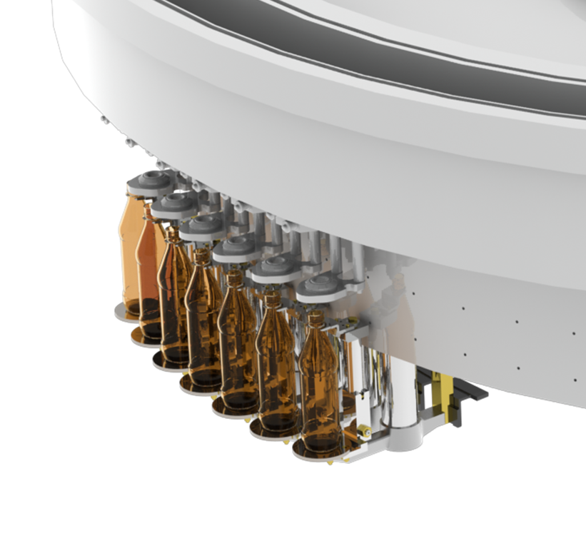 Transformation kit for Eurostar fillers RAAREV for manage GlassPET