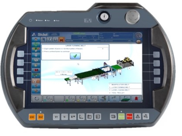 New mobile HMI [EOL015] | Sidel - Options and Upgrades